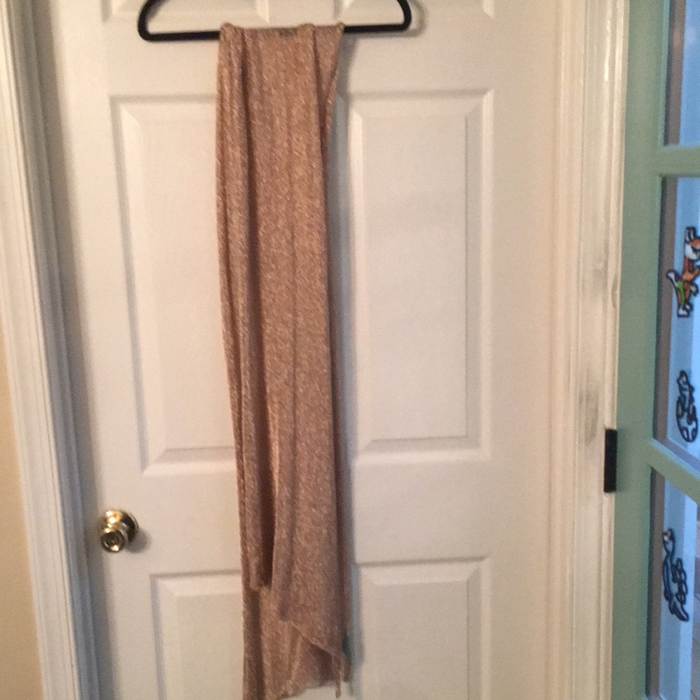 Elegant Rose Gold Scarf